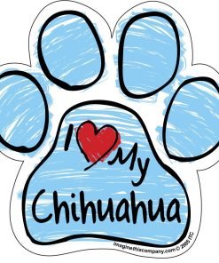Imagine This Scribble Paw Magnet, Chihuahua