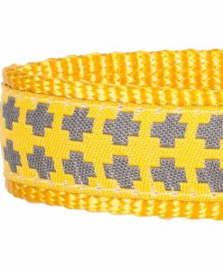 Blueberry Pet Gold Cross Yumy Pineapple and Silver Tinsel Roses Pattern Dog Collar 4