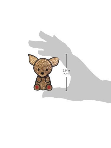 Love Your Breed Rhinestone Sticker, Chihuahua 2
