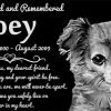Personalized Long Haired Chihuahua Dog Pet Memorial 12"x6" Engraved Black Granite Grave Marker Head Stone Plaque JOE1