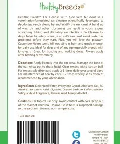 Healthy Breeds Ear Cleanse with Aloe Vera (Cucumber Melon), Chihuahua 8 oz. 2