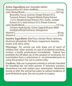 Healthy Breeds Z-Flex Herbal Hip and Joint Support Chewables, Chihuahua 60 Count 2