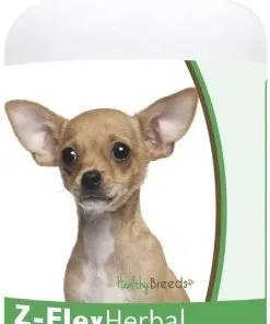 Healthy Breeds Z-Flex Herbal Hip and Joint Support Chewables, Chihuahua 60 Count