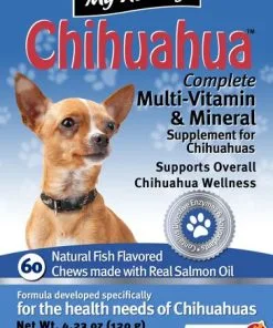 My Healthy Chihuahua Gluten Free Multivitamin and Mineral Supplement - 60 Fish Flavored Chews 2