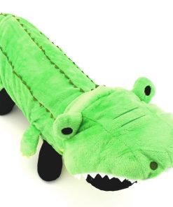 ESINGYO Pet Puppy Apparel Small Dog Cat Clothes Warm Fleece Crocodile Halloween Costume Party Clothing Green 4