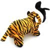 ESINGYO Pet Puppy Apparel Small Dog Cat Clothes Warm Fleece Tiger Halloween Costume Party Clothing