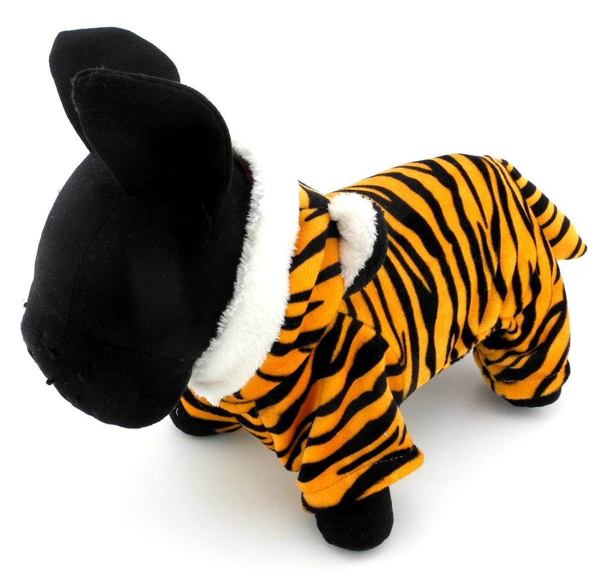 ESINGYO Pet Puppy Apparel Small Dog Cat Clothes Warm Fleece Tiger Halloween Costume Party Clothing 9