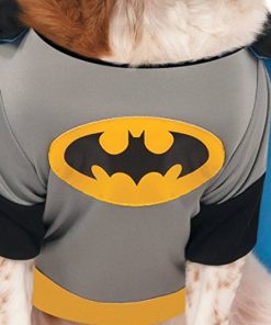 Rubies Costume DC Heroes and Villains Collection Pet Costume, Small, Batman 3