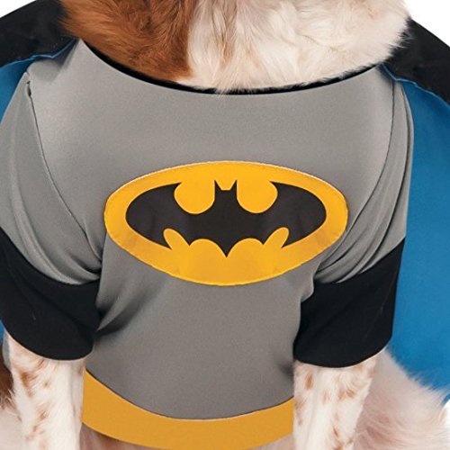 Rubies Costume DC Heroes and Villains Collection Pet Costume, Small, Batman 3