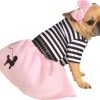 Rubies Costume Halloween Classics Collection Pet Costume, Small, 50s Girl Dress