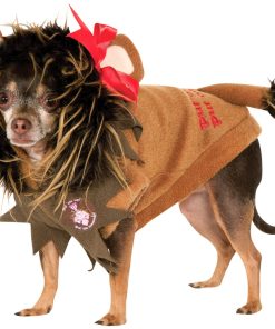 Rubies Costume Wizard of Oz Collection Pet Costume, Small, Cowardly Lion Hoodie