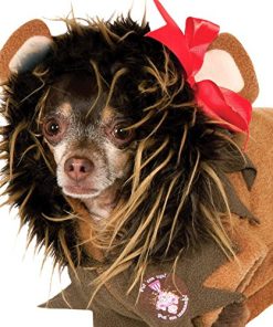 Rubies Costume Wizard of Oz Collection Pet Costume, Small, Cowardly Lion Hoodie 3