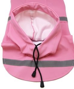 Alfie Pet by Petoga Couture - Pluvia Rainy Days Waterproof Raincoat (for Dogs and Cats) - Color Pink, Size XXS 5