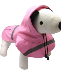 Alfie Pet by Petoga Couture - Pluvia Rainy Days Waterproof Raincoat (for Dogs and Cats) - Color Pink, Size XXS 7