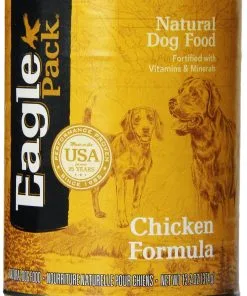 Eagle Pack Natural Wet Canned Dog Food, Chicken Formula, 13.2-Ounce Can (Value Pack of 12)