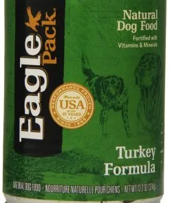 Eagle Pack Natural Wet Canned Dog Food, Turkey Formula, 13.2-Ounce Can (Value Pack of 12)