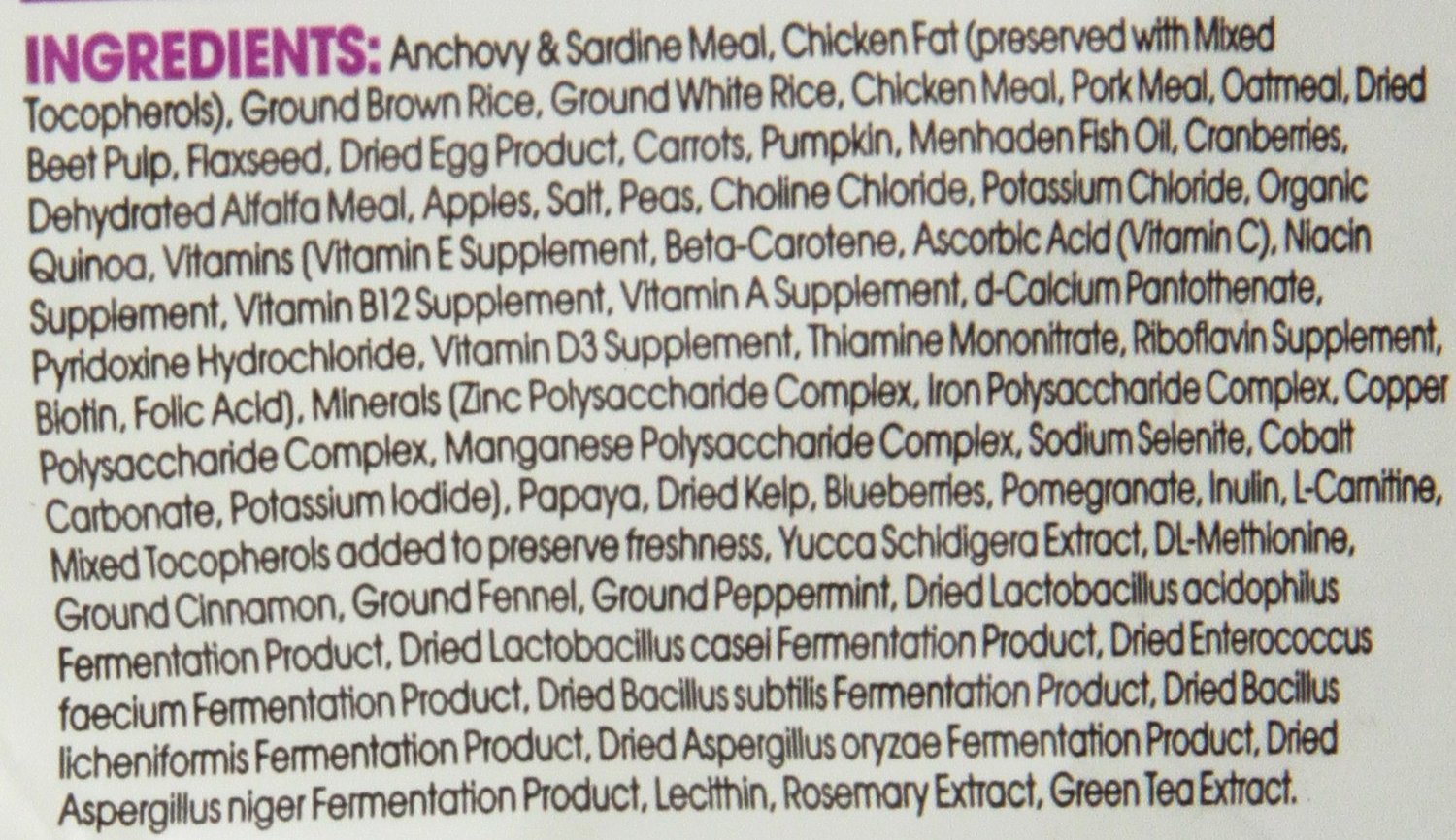 Holistic Select Natural Dry Dog Food, Small & Mini Breed Puppy Anchovy & Sardine & Chicken Meal Recipe, 6-Pound Bag 5