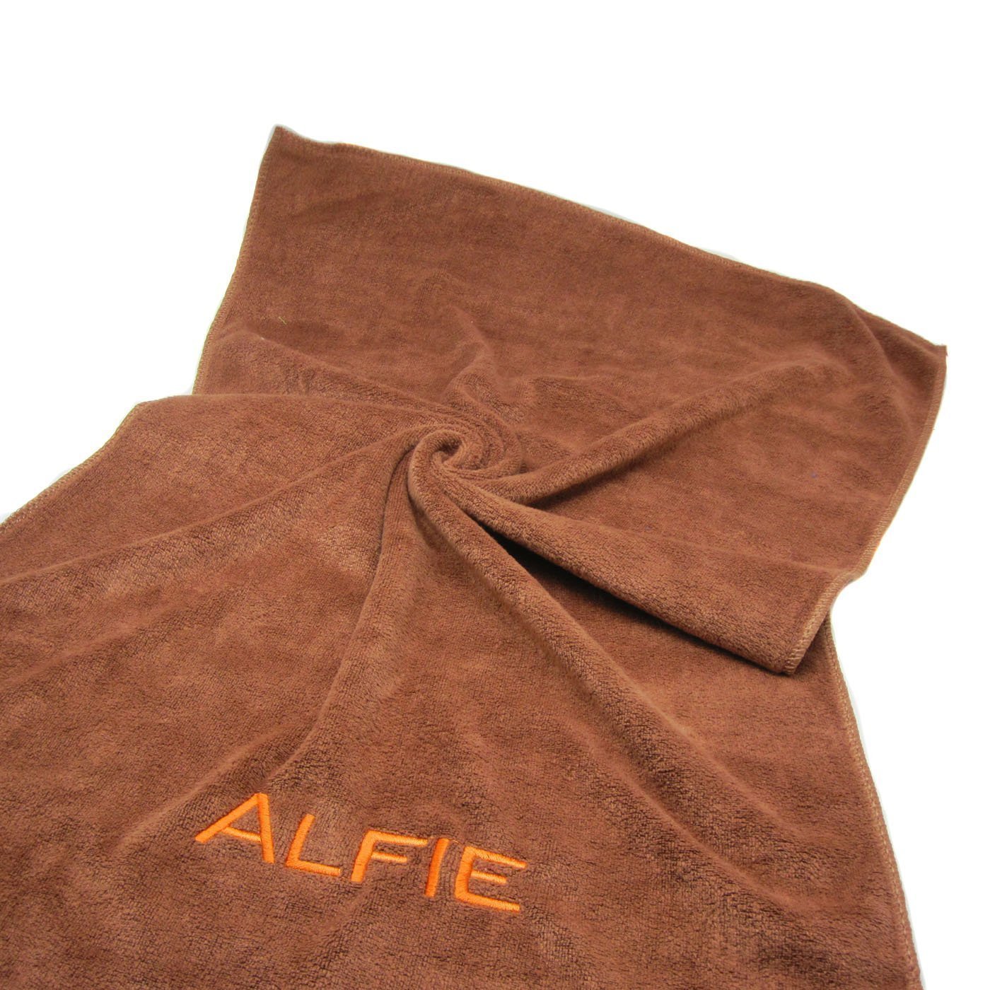 Alfie Pet by Petoga Couture - 3-Piece Dog Park Bundle Chico 2.0 Revisible Pet Sling Carrier, Microfiber Fast-Dry Towel, Rosh Collapsible Travel Bowl - Color Denim Sling, Orange Bowl 9