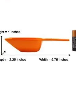 Alfie Pet by Petoga Couture - Quentin Food Scoop Set - Color Orange 2