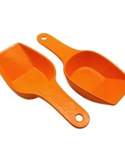 Alfie Pet by Petoga Couture - Quentin Food Scoop Set - Color Orange