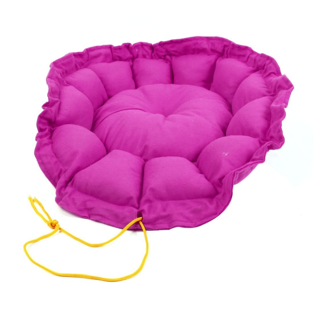 Uxcell Pet Dog Puppy Indoor Warm Removable Cushion Doghouse Kennel, Fuchsia
