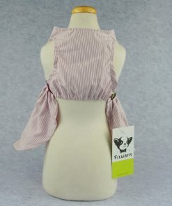 Fitwarm Elegant Ribbon Pet Clothes for Dog Dress Vest Shirts Apparel, Red 6