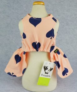 Fitwarm Sweetie Ribbon Pet Clothes Dog Dress Vest Shirts Sundress 6
