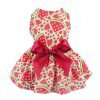 Fitwarm Sweetie Watermelon Pet Clothes for Dog Dress Sundress Shirts - Red