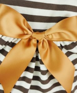 Fitwarm® Comfy Cotton Striped Pet Dress Casual Holiday Dog Shirts Clothes Apparel 4