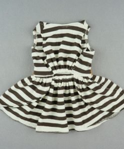 Fitwarm® Comfy Cotton Striped Pet Dress Casual Holiday Dog Shirts Clothes Apparel 5