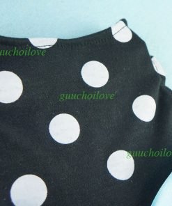 Fitwarm® Cute Polka Dot Ribbon Dog Dress Dog Clothes Cozy Dog Shirt Pet Dress 4