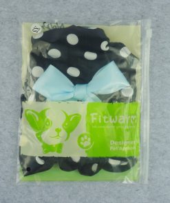 Fitwarm® Cute Polka Dot Ribbon Dog Dress Dog Clothes Cozy Dog Shirt Pet Dress 8