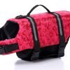 PetCee Dog Life Jacket Quick Release Easy-Fit Adjustable Pet Saver Life Jacket Dog Life Preserver Dog Life Vest