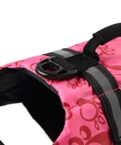 PetCee Dog Life Jacket Quick Release Easy-Fit Adjustable Pet Saver Life Jacket Dog Life Preserver Dog Life Vest 8