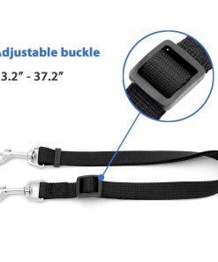 Pet Supplies for Dog Leashes - Mopaclle Premium Three Way Dog Leash With Adjustable Detachable Dog Coupler 4