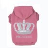 EXPAWLORER Princess Dog Cat Fleece Sweatershirt Hoodies