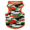 WEI QIU Pet Dog Camouflage T-shirts Puppy Doggy Casual Camo Vest Apparel