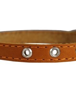 Real Leather Dog Collar 9.5-13 Neck Size, 1-2 Wide Chihuahua, Puppies 2