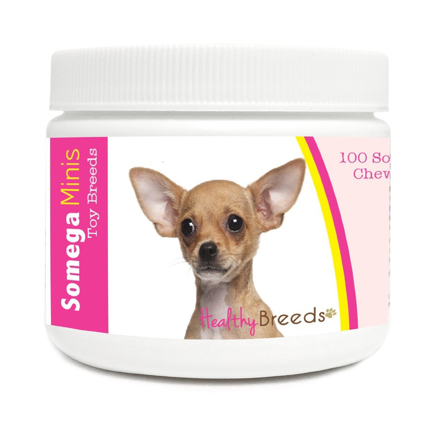 Healthy Breeds 100 Count Chihuahua Somega Minis Soft Chews