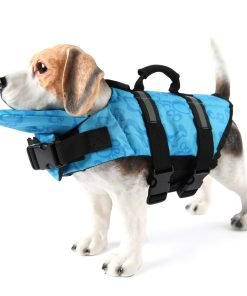Dog Life Jacket Quick Release Easy-Fit Adjustable Dog Life jackets Blue (XL,L,M,S,XS)---By PetCee 3