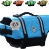 Vivaglory Dog Life Jacket Size Adjustable Dog Lifesaver Safety Reflective Vest Pet Life Preserver