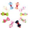 Alfie Pet by Petoga Couture - Aimi Bow Hair Clip 10-Piece Set for Dogs, Cats and Small Animals