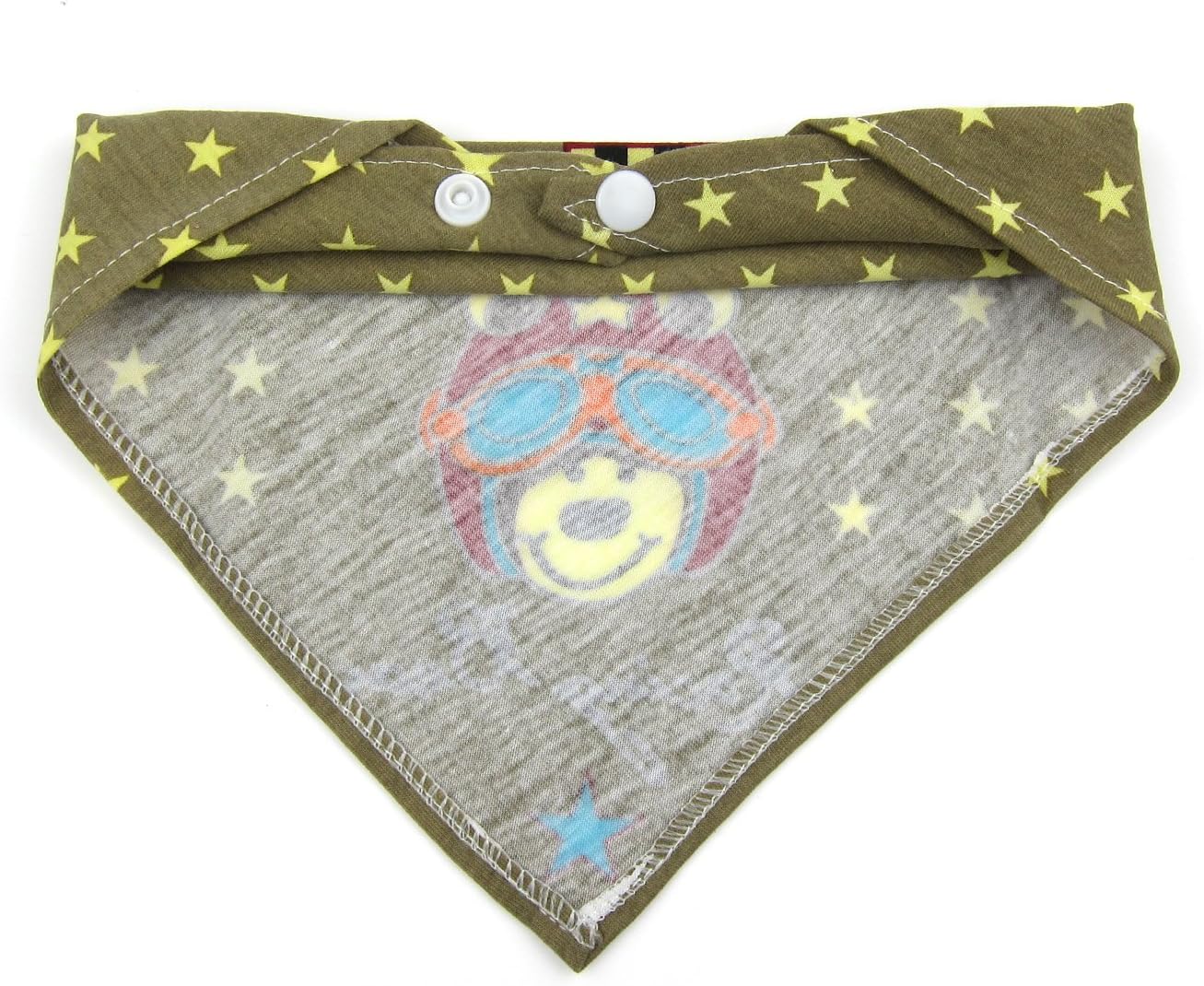 Alfie Pet by Petoga Couture - Cais Bandana for Dogs Cats - Color- Olive - 5