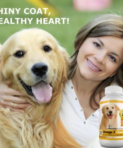 Amazing Combo Omega-3 Fish Oil and Turmeric Curcumin for Dogs - Pure All-Natural Pet Antioxidant-2