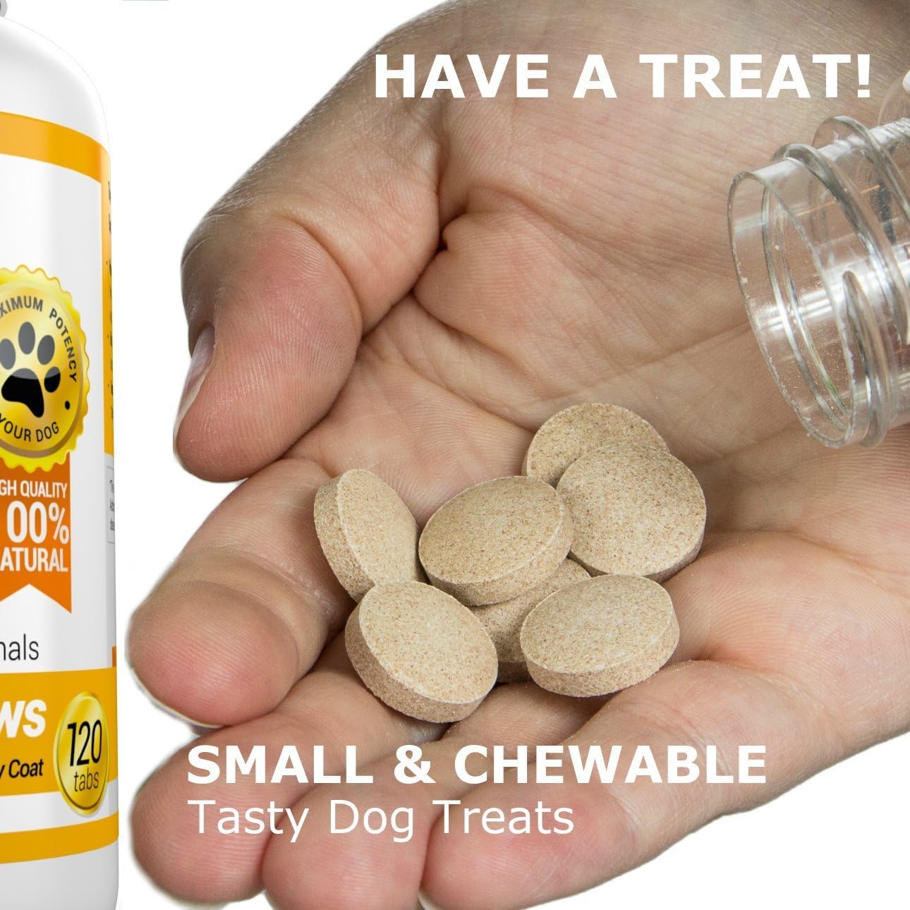 Amazing Combo Omega-3 Fish Oil and Turmeric Curcumin for Dogs - Pure All-Natural Pet Antioxidant-5