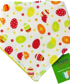 Dimples Dog Bandana - Easter Eggs (handmade for all sizes and breeds) - 1