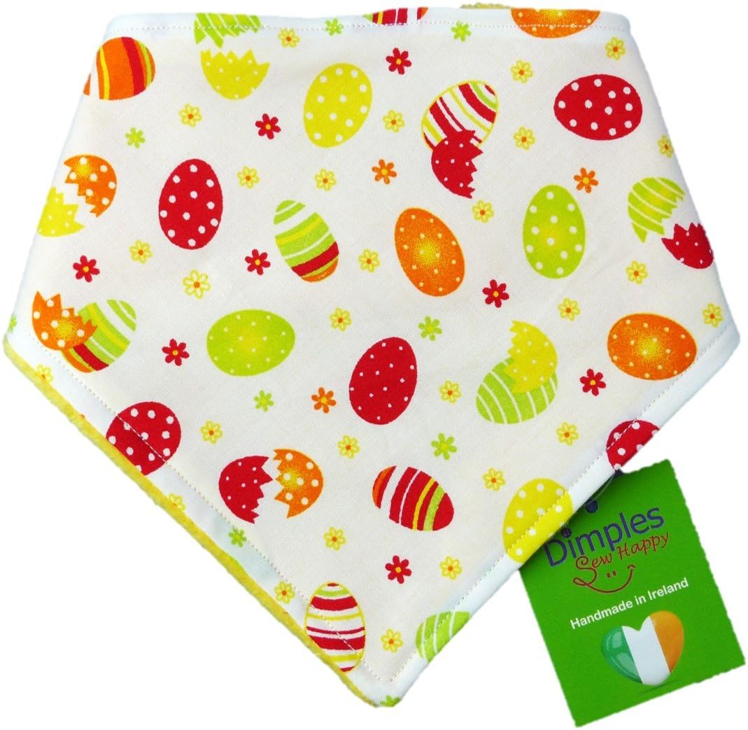 Dimples Dog Bandana - Easter Eggs (handmade for all sizes and breeds) - 1