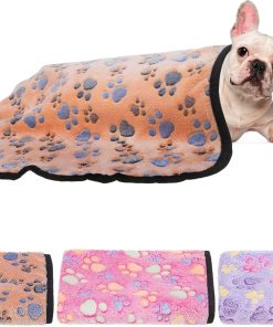 EXPAWLORER Pet Blanket for Small Cats & Dogs Thick - 1