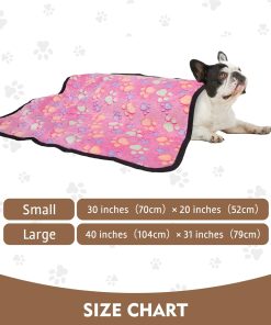 EXPAWLORER Pet Blanket for Small Cats & Dogs Thick - 2