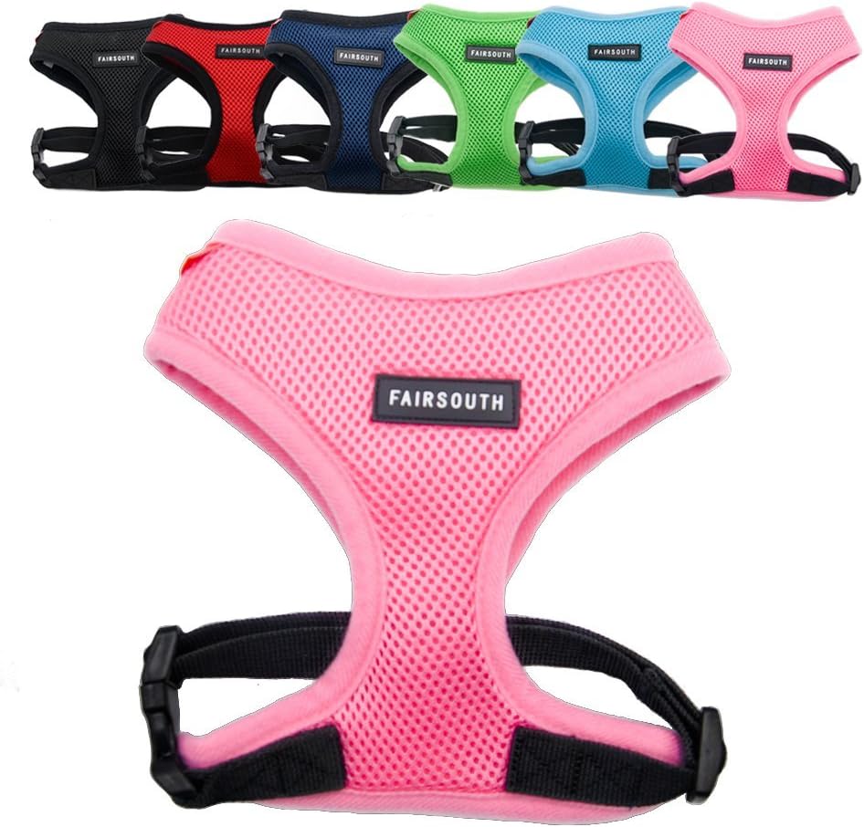 FAIRSOUTH Soft Air Mesh Harness for Dogs-Puppies - 1
